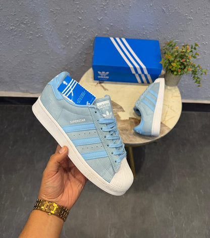 ADIDAS SUPERSTAR LIGHT SKY BLUE