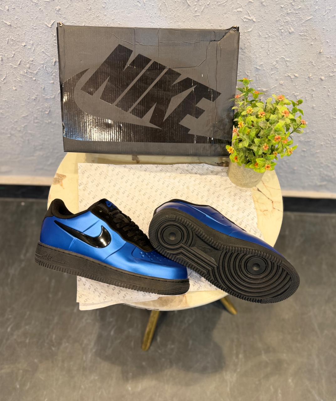 NIKE AIRFORCE FOAMPOSITE PRO ROYAL BLUE