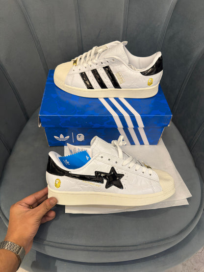 ADIDAS ORIGINAL SUPERSTAR BAPE SKYBLUE