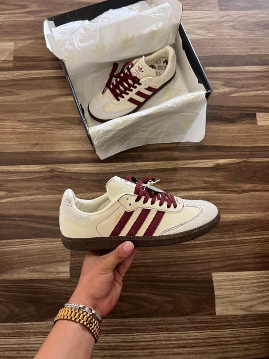 ADIDAS SAMBA OG WHITE MAROON