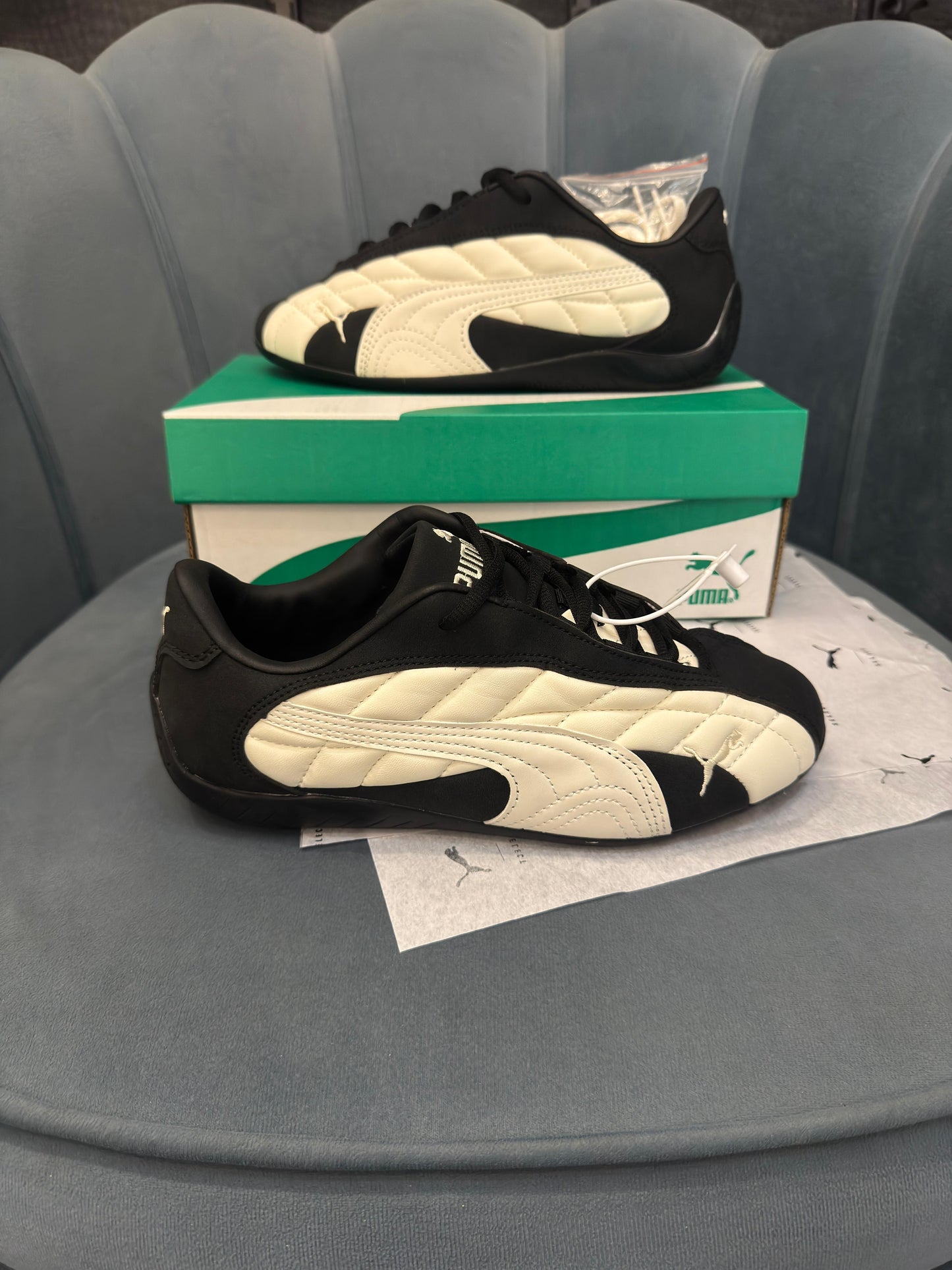 PUMA SPEEDCAT QUILTED PLUS BLACK