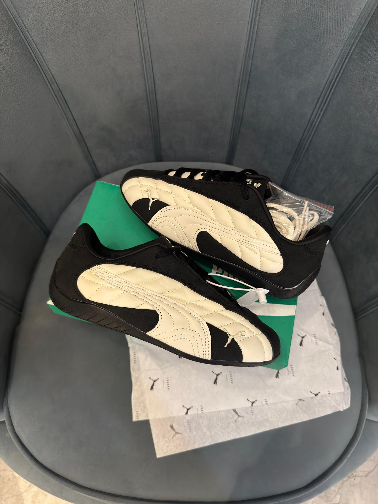 PUMA SPEEDCAT QUILTED PLUS BLACK