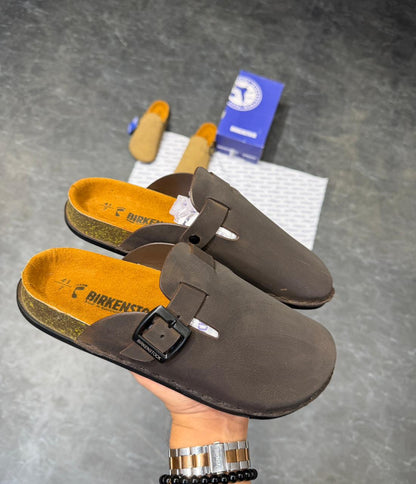 BIRKENSTOCK SYNTHETIC LEATHER BOSTON