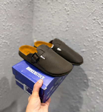 BIRKENSTOCK SYNTHETIC LEATHER BOSTON