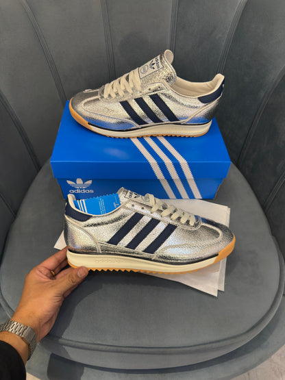 ADIDAS ORIGINALS SL 72 SILVER METALLIC
