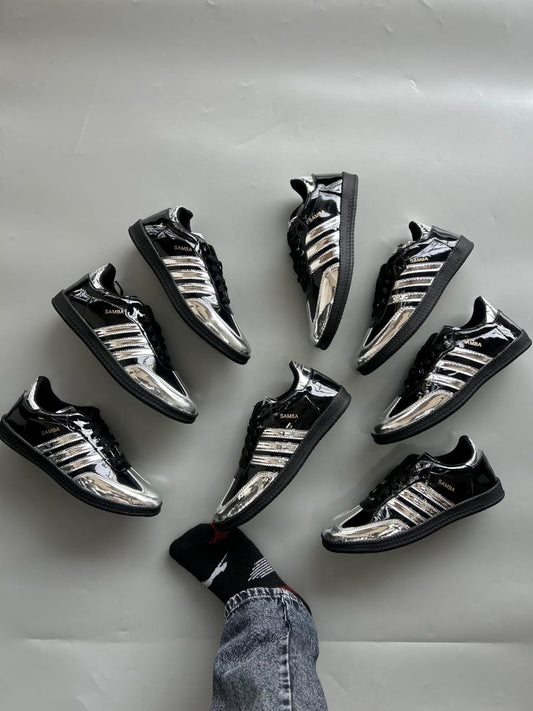 ADIDAS SAMBA ATMOS BLACK SILVER