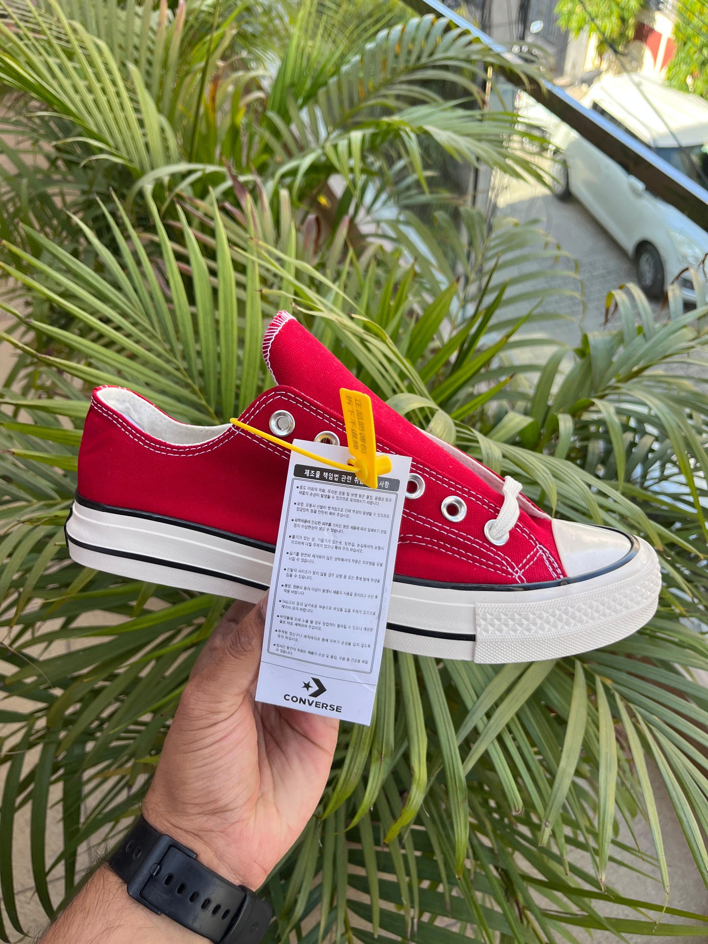 CONVERSE ALL STAR LOW RED
