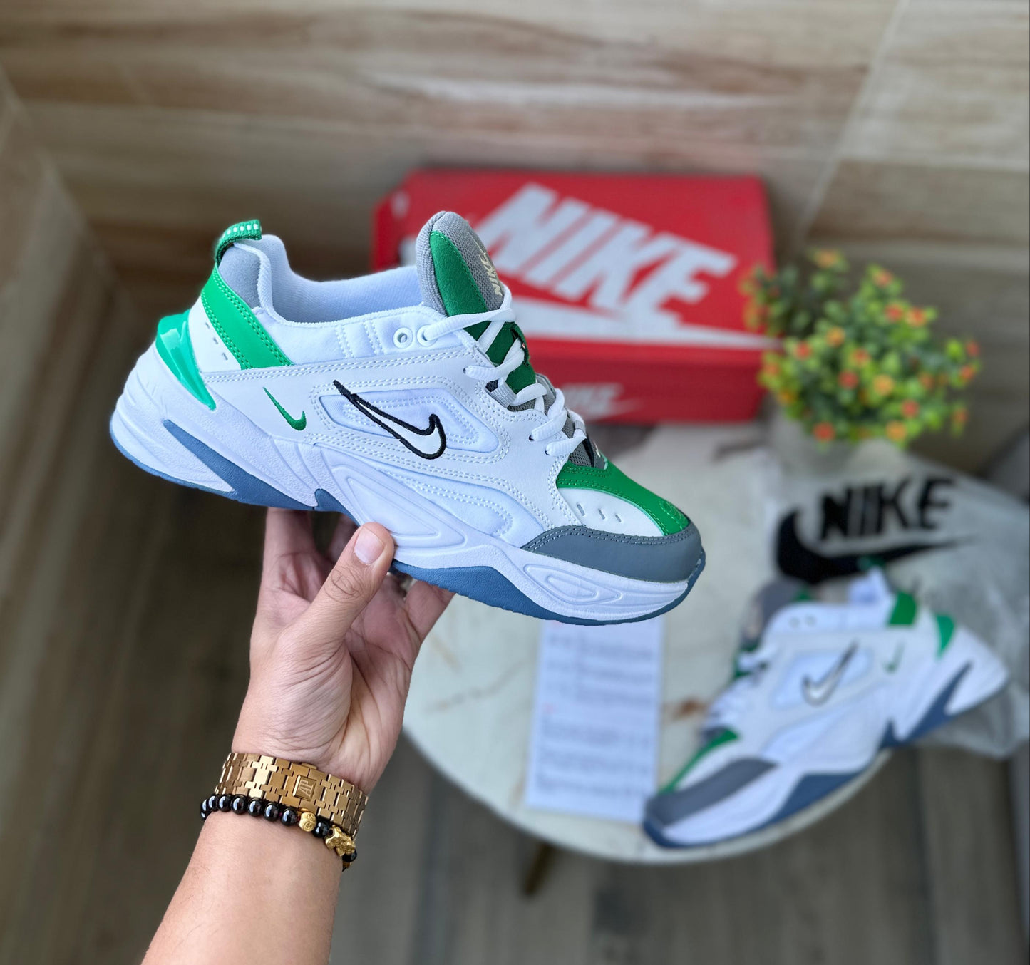 NIKE MK2 TEKNO CHUNKY GREEN