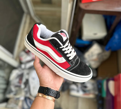 VANS OLD SKOOL KNU BLACK RED