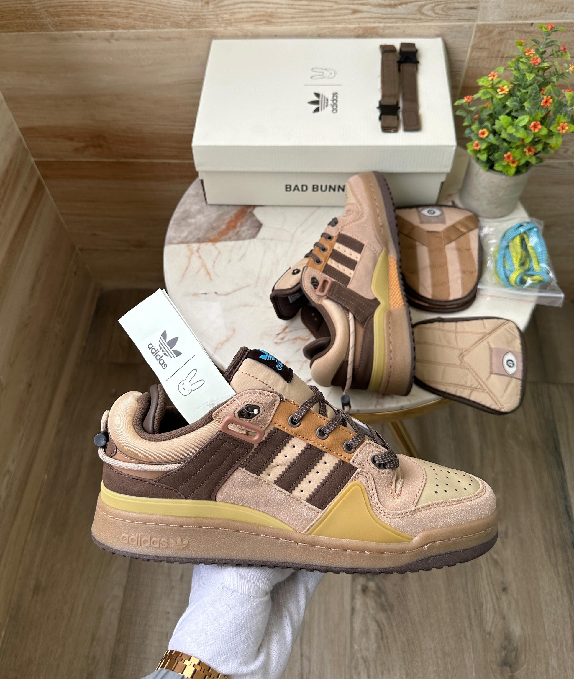 Adidas Bad bunny Brown Flashxkicks Adidas Bad bunny Brown Flashxkicks